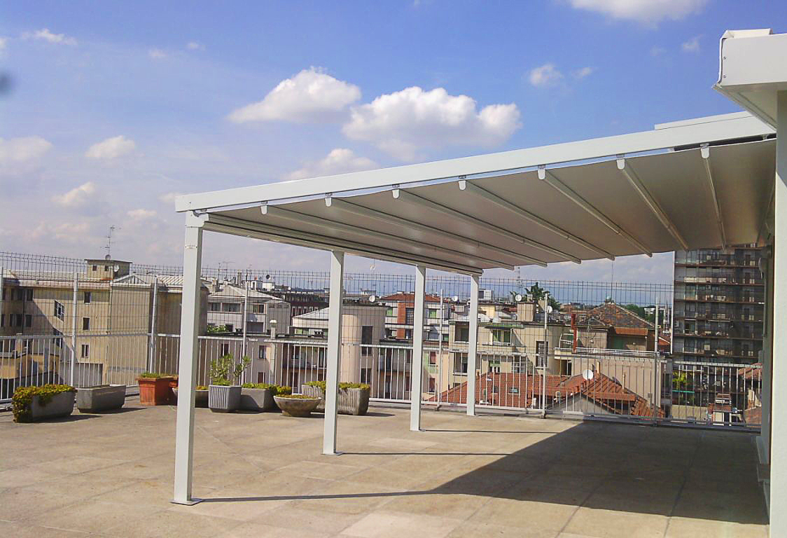 Pergola 4 Guide e 4 Piantane